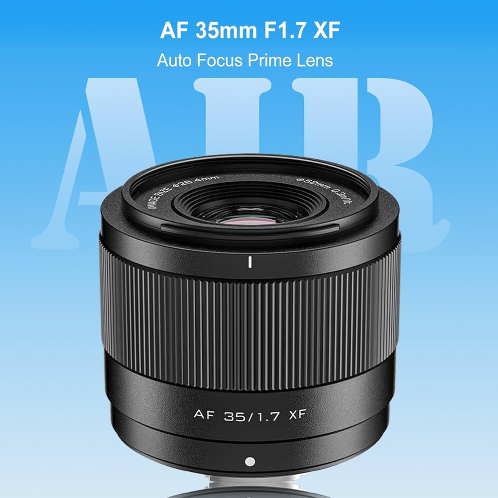 VILTROX AF 35mm F1.7 XF Xマウント Viltrox AF 35mm F1.7 Air APS-C Lens for Fujifilm X-Mount